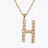 Caroline Svedbom Letter Necklace H/Crystal Outlet