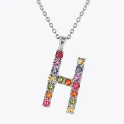 Caroline Svedbom Letter Necklace H/Rainbow Combo Discount