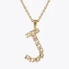 Caroline Svedbom Letter Necklace J/Crystal Outlet