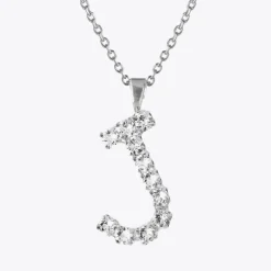 Caroline Svedbom Letter Necklace J/Crystal Outlet
