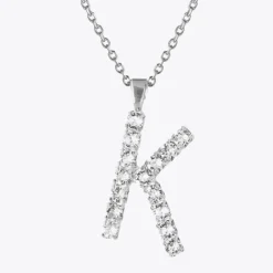 Caroline Svedbom Letter Necklace K/Crystal Outlet